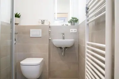 Ein Badezimmer in der Unterkunft Sea-Loft