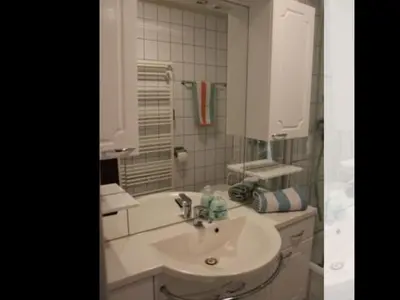 Ein Badezimmer in der Unterkunft Urlaub am Strand 2