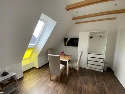 TV/Unterhaltungsangebot in der Unterkunft Gästehaus Roggenhorst - aufwändig saniertes Haus, 200 qm Wohnfläche, 3 Bäder