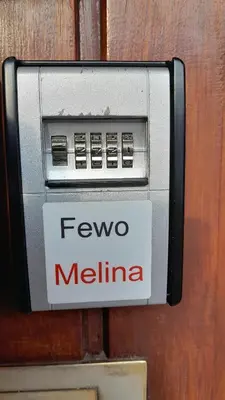 Grundriss der Unterkunft Pensionszimmer Melina