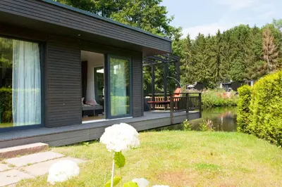 Ein Garten an der Unterkunft Gronenberger Mühle Haus 13