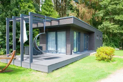 Ein Garten an der Unterkunft Gronenberger Mühle Haus 18