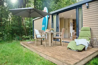 Ein Garten an der Unterkunft Gronenberger Mühle Haus 30