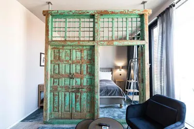 Ein Bett oder Betten in einem Zimmer der Unterkunft Port of Travemünde, Opening 2021