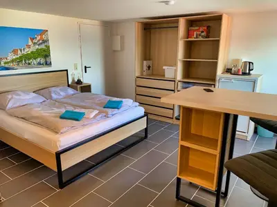 Ein Bett oder Betten in einem Zimmer der Unterkunft Segellast 5