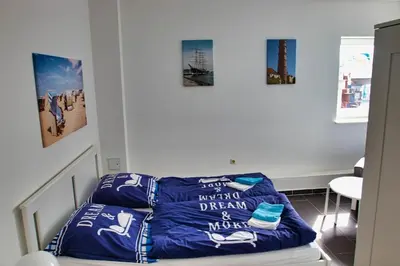 Ein Bett oder Betten in einem Zimmer der Unterkunft Segellast 2