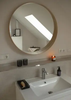 Ein Badezimmer in der Unterkunft Haus 2