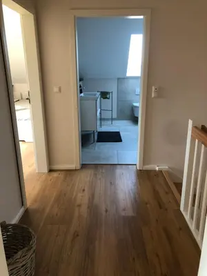 Ein Bett oder Betten in einem Zimmer der Unterkunft Haus 2