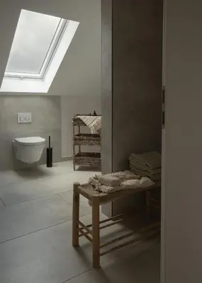 Ein Badezimmer in der Unterkunft Haus 2