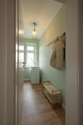 Ein Bett oder Betten in einem Zimmer der Unterkunft Haus 1