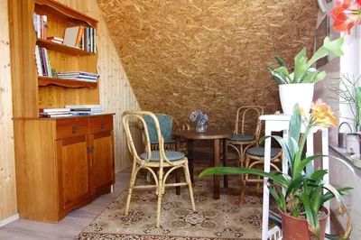 Die Bibliothek in der Ferienwohnung