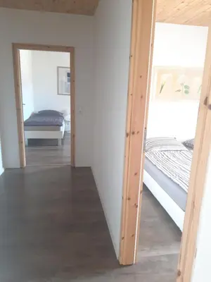 Ein Bett oder Betten in einem Zimmer der Unterkunft Apartment in Bad Schwartau