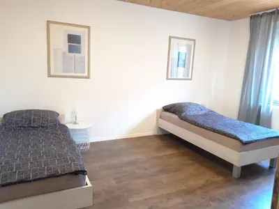 Ein Bett oder Betten in einem Zimmer der Unterkunft Apartment in Bad Schwartau