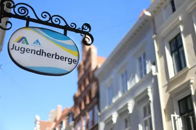Ein Zertifikat, Auszeichnung, Logo oder anderes Dokument, das in der Unterkunft Jugendherberge Lübeck Altstadt ausgestellt ist