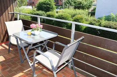 Ein Balkon oder eine Terrasse in der Unterkunft Appartement 11