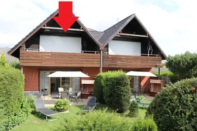 Ein Garten an der Unterkunft Appartement 11