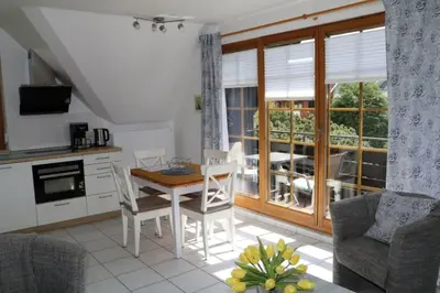 Küche/Küchenzeile in der Unterkunft Appartement 11