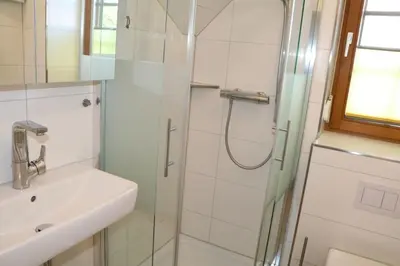 Ein Badezimmer in der Unterkunft Appartement 12