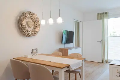TV/Unterhaltungsangebot in der Unterkunft Ferienwohnung Aqualino