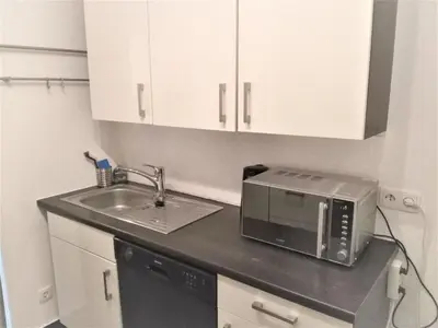 Küche/Küchenzeile in der Unterkunft Apartementhaus Panoramic