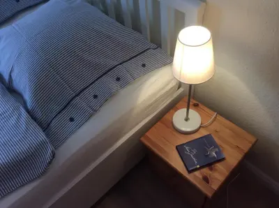 Ein Bett oder Betten in einem Zimmer der Unterkunft Möwenflug Apartments