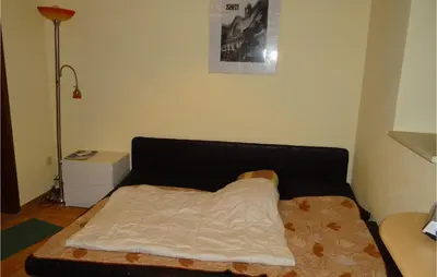 Ein Bett oder Betten in einem Zimmer der Unterkunft Gorgeous Apartment In Schönberg