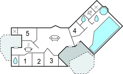 Grundriss der Unterkunft Freibeuterweg 6 - Dorf 6