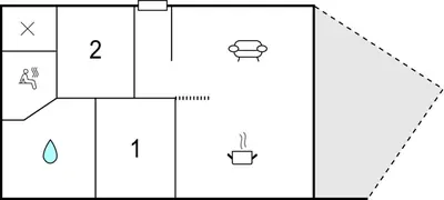 Grundriss der Unterkunft Pulverhorn 5 - Dorf 4