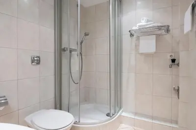 Ein Badezimmer in der Unterkunft An der Waldkapelle 26 Borkum