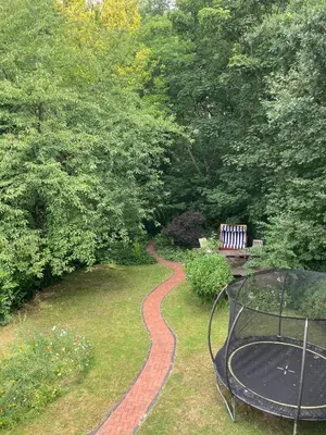 Ein Garten an der Unterkunft Ostsee Hafenkoje - Lübeck-Travemünde Priwall