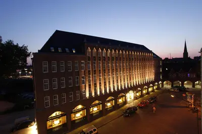 Das Gebäude in dem sich das Hotel befindet