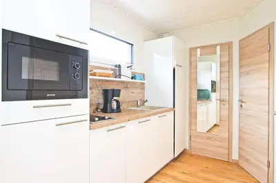 Küche/Küchenzeile in der Unterkunft Gronenberger Mühle Haus 03