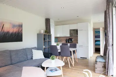 Küche/Küchenzeile in der Unterkunft Gronenberger Mühle Haus 8