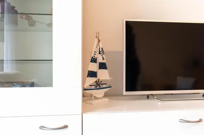 TV/Unterhaltungsangebot in der Unterkunft Ferienhaus Lora - Haffkrug