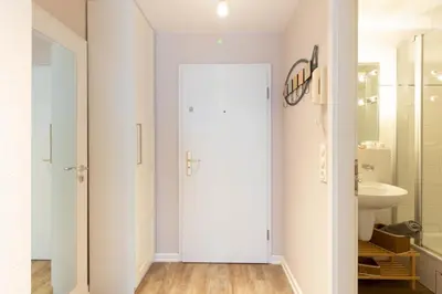 Ein Badezimmer in der Unterkunft Ferienwohnung Beach Life 3 - Scharbeutz
