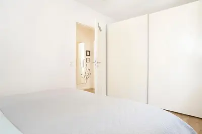 Ein Bett oder Betten in einem Zimmer der Unterkunft Domizil am Wohld