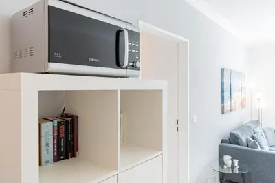 TV/Unterhaltungsangebot in der Unterkunft Ferienwohnung Strandkörbchen - Scharbeutz