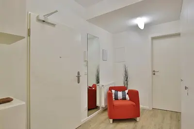 Ein Sitzbereich in der Unterkunft Domizil am Meer Domizil am Meer Appartement 17