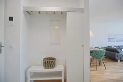 Ein Sitzbereich in der Unterkunft Villa Seeperle I Appartement 5