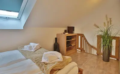 Ein Bett oder Betten in einem Zimmer der Unterkunft Residenz Ostseestrand Appartement 26