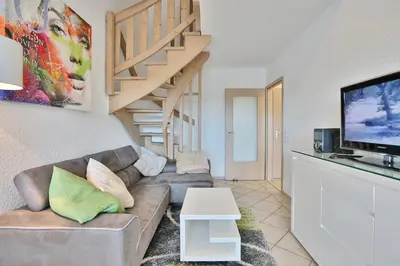 TV/Unterhaltungsangebot in der Unterkunft Residenz Ostseestrand Appartement 26