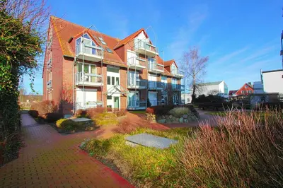 Ein Garten an der Unterkunft Strandduene Stranddüne Appartement 4