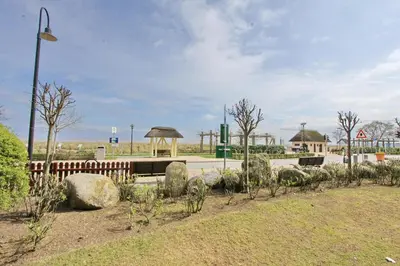 Ein Garten an der Unterkunft Strandduene Stranddüne Appartement 4