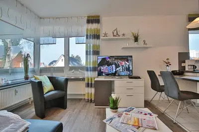 TV/Unterhaltungsangebot in der Unterkunft Haus am Wiesenweg Haus am Wiesenweg 3 Appartement 04