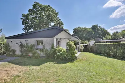 Ein Garten an der Unterkunft Ferienhaus Ahornweg Niendorf Ostsee Ahornweg Niendorf Ostsee
