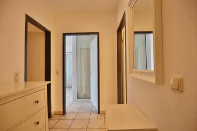 Ein Badezimmer in der Unterkunft Strandhotel - Niendorf Strandhotel Niendorf Appartement 48
