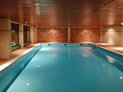 Der Swimmingpool an oder in der Nähe von Am Kardohr 3 Am Kardohr 3 Beachway Appartement 12