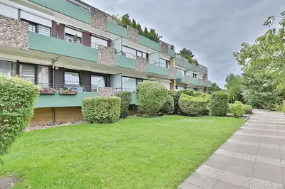 Ein Garten an der Unterkunft Am Kardohr 3 Am Kardohr 3 Beachway Appartement 12