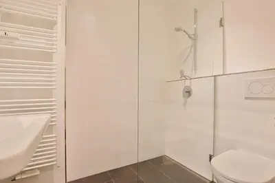 Ein Badezimmer in der Unterkunft Haus Hubertus Haus Hubertus Appartement 05