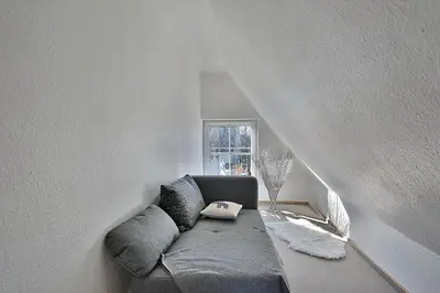 Ein Sitzbereich in der Unterkunft Gorch-Fock-Park Haus 57 Gorch-Fock-Park 57 Appartement 23